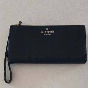 COPY - Kate Spade Navy Blue Wristlet Wallet